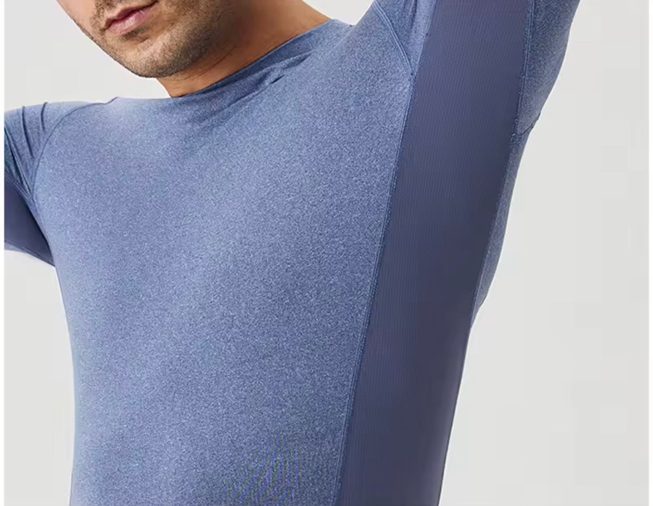 Lightweight Cooling Motorcycle Base Layer – Breathable Mesh Underarm Panels