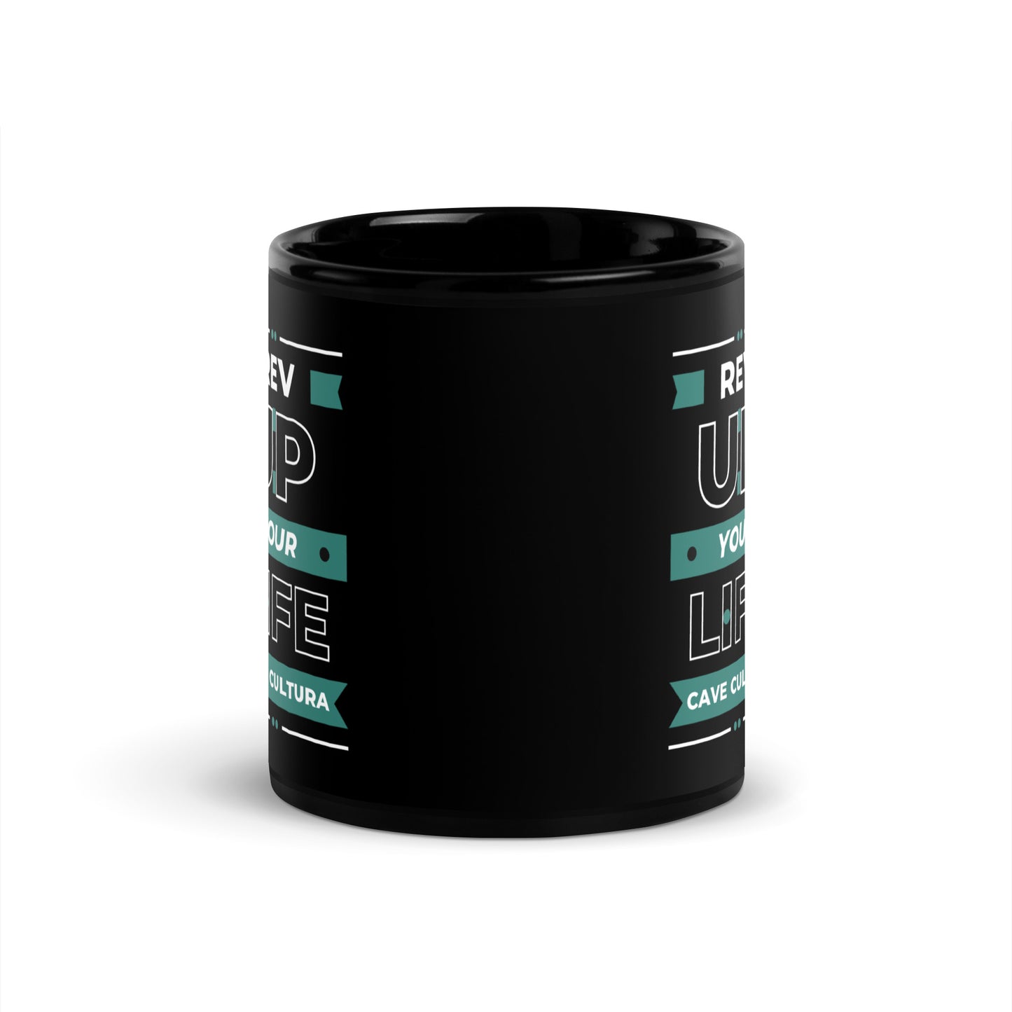 Black Glossy Mug