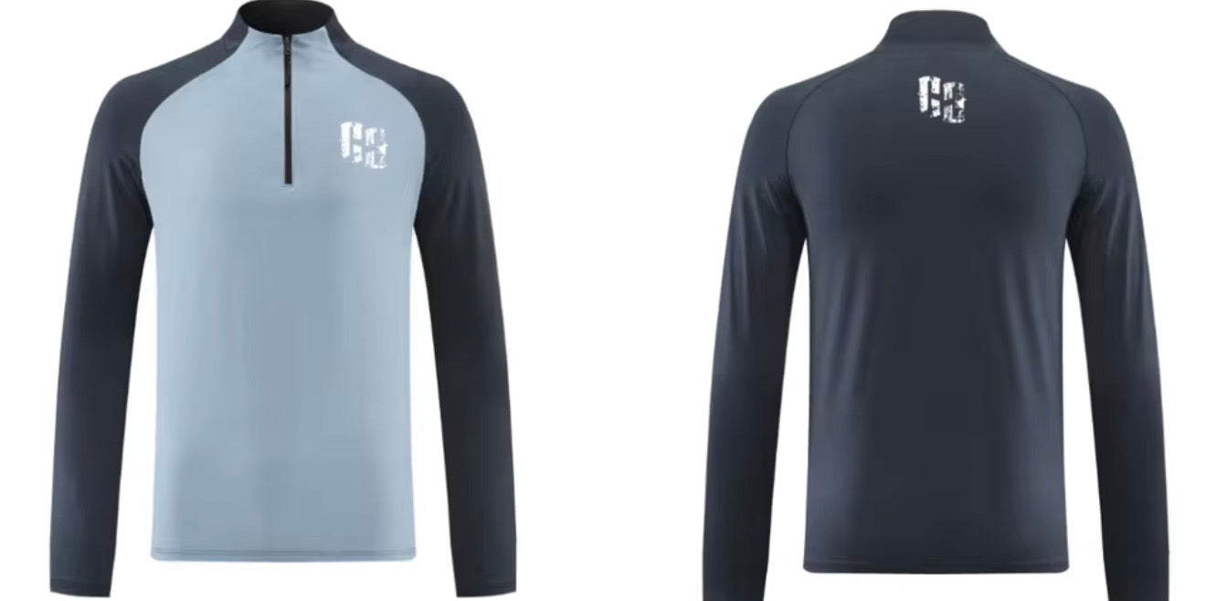 High-Quality Base Layer with Zip